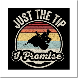 Just The Tip I Promise Funny Gift For Tattoo Artist Tattoo Lover Tattooist Posters and Art